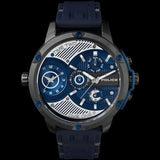 POLICE Men's Multi Function Blue Dial Watch - PL.16066JS/03M