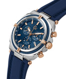 POLICE Men's Multi Function Blue Dial Watch - PL.16066JS/03M